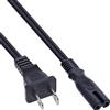 InLine B-16654U cavo di alimentazione Nero 1,8 m NEMA 1-15P IEC C7 [INLINE_ B-16654U]