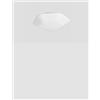Vistosi MODULOR PLAFONIERA APPLIQUE G BIANCO SATINATO E BIANCO OPACO 2 LUCI ATTACCO E27