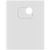 Vistosi TIER PLAFONIERA APPLIQUE M BIANCO SATINATO OTTONE VERNICIATO L32GG LED 3000K 19W 2850lm DIMMERABILE