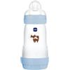 mam - Biberon Easy Start Anti-Colic 2+ Mesi, Flusso Medio (260ml), Ocean - Biberon per ridurre le coliche e il disagio del bambino - Biberon compatibile per l'allattamento