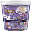 Milka, Naps Mix, Cioccolatini al Latte Milka con 4 Gusti: Latte, Fragola, Nocciola e Extra Cacao, Perfetti con il Caffé, 100% Latte Alpino, Cacao Sostenibile, 1kg (207 cioccolatini)