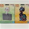 Banpresto Doko Demo Issho Monitor Top Figure Set di 2 Toro e Kuro Banpresto Japan