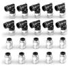 ERGAOBOY 10 Pezzi Kit Gomito e Dritto 6MM x 1/8 BSP Pneumatici | Set Raccordi pneumatici a Sgancio Rapido Push Lock per Tubi e Aria Compressa