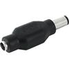 Ruilogod 7.5mm x 5mm maschio a 5,5 mm x 2.1mm femmina dc Adattatore di alimentazione connettore Adattatore per