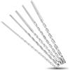 Jadeshay Punte Trapano,5 Pezzi Punta da Trapano 150mm HSS Punte Extra Lunghe Set di Trivello in Acciaio ad Alta Velocità Prolungato Utensile per Trapano a Punta Diritto 2-5 mm per Legno