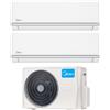 Midea Climatizzatore Midea Dual Split EVOLUTION M2OE-18HFN8-Q 9000+12000 R-32 Wi-Fi Integrato
