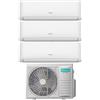 Hisense Climatizzatore Trial-Split Hi Comfort 9+9+18 Inverter Wi-Fi R-32 A++ 4AMW81