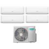 Hisense Climatizzatore Quadri Split Hi Comfort 9+9+9+12 Inverter Wi-Fi R-32 A++ 4AMW81