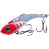 Zpengtai Esche Da Pesca Esca da pesca Wobbler 3,5 g 7 Jig in metallo affondante Amo a tre punte a manovella Swimbait Attrezzatura(COLOR D,5g 4.2cm)