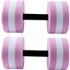 Riaisttd Water Dumbbells, Pool Weights Set, High-Density Foam Dumbbells Aquatic Exercise 27 x 13 cm, Swimming Pool Workout Equipment for Men and Women, Enhanced Experience