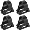 Fukaisu 4 clip universali per snorkeling da 25 mm, clip di fissaggio in plastica per maschera e cinghia, supporto per tubo per attrezzatura subacquea, per prevenire perdite d'aria, accessori per