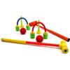 JWQFBC Set Croquet Giocattolo per Bambini 4-6 Anni, Gioco Croquet All'Aperto in Schiuma NBR con Mazze e Porte