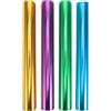 LIFKICH 4pezzi Lega di Alluminio Elettro Zincata Staffette per Gare di Atletica Colori Disponibili Oro Verde Blu Attrezzatura Sportiva per Staffette Scolastiche e Professionali