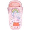 Character World PEPPA PIG Character World My First ReadyBed - Letto gonfiabile per bambini, sacco a pelo con pompa, materasso da viaggio per pigiama party, campeggio o uso domestico