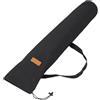 babominimer Borsa portaoggetti per pali da tenda, 81 x 19 cm, impermeabile, in tessuto Oxford con manici e coulisse, organizer per attrezzi da campeggio, per bastoncini da trekking, canne da pesca
