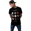 Merchcode Twenty One Pilots Pattern Circles Tee Black 3XL
