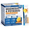 Vitastrong. Magnesio e Potassio Vitastrong Formula 10-in-1, Potassio e Magnesio Bustine Integratore Multivitaminico 24 Stick con Vitamina C e Vitamine del Gruppo B, Senza Saccarosio, OGM, Glutine, Gusto Arancia