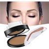 GL-Turelifes Set di timbri in polvere per sopracciglia, kit di timbri per sopracciglia a lunga durata e facile da usare, trucco naturale delicato per sopracciglia (5 marrone chiaro)
