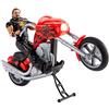 Mattel WWE -Wrekkin, Personaggio Articolato Drew McIntyre con Moto Distruttibile, Giocattolo per Bambini 6+ Anni, GYX60