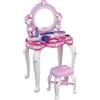 Chicos - Top Star Toeletta Trucco Bambina con Specchiera e Sgabello | Tavolo Trucchi Bambina con 12 Accessori | Postazione Trucco bambina Giocattolo 3+ Anni, Design Unicorno (87398)