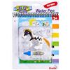 Simba Art und Fun Water Pen 106334712 - Libro da colorare, Motivo: Cavallo, 10 cm, Pennello ad Acqua, 4 Lati magici da 17 x 19 cm, a Partire dai 3 Anni in su