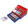Learning Resources Registratore di Cassa con Calcolatrice Giocattolo Educativo con Soldi Euro per Bambini 3+ Gioco di Ruolo Matematica Regalo Natale STEM