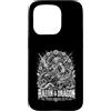 Japanese Storm Raijin Thunder Dragon Myt Custodia per iPhone 15 Pro Raijin e Dragon Thunder comanda il mito del cielo