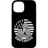 Brittany Celtic Culture Custodia per iPhone 15 Simbolo dell'orgoglio celtico bretone Triskel Bretagne