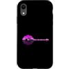 Music Musician Band Lover Peace Vibes Hi Custodia per iPhone XR Banjo Lago Ombra Amore Riflessione Silhouette Folk Bluegrass