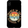 Manual Car Enthusiast Three Pedal Transm Custodia per iPhone XS Max Addestrato nella macchina a trasmissione manuale delle arti classiche retrò