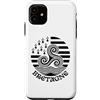 Brittany Celtic Culture Custodia per iPhone 11 Bandiera celtica della Bretagna Triskele Bretone