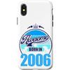 FernwehFarben Studio Geburtstage Custodia per iPhone X/XS Fantastica frase dal 2006 per 20° compleanno