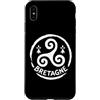 Brittany Celtic Culture Custodia per iPhone XS Max Simbolo celtico Triskelloù Triskel Bretagne