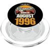 FernwehFarben Studio Geburtstage Grande da agosto 1996 30° compleanno frase 30 anni PopSockets PopGrip per MagSafe