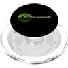 Music Musician Band Lover Peace Vibes Hi Banjo Lago Ombra Amore Riflessione Silhouette Bluegrass Folk PopSockets PopGrip per MagSafe