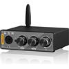 Nobsound Q4 Mini Ricevitore Bluetooth 5.0 USB DAC COAX OPT Q4 Titanium