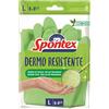 Spontex Guantes Dermo Style Latex Talla Grande (8 - 8 1/2)