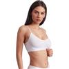 BELLISSIMA 3 Pezzi, Brassiere Made in Italy Comfort in Microfibra Elasticizzata - Spallino Sottile, Sostegno Senza Ferretto, Morbida e Traspirante, Naturale, L/XL