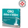 Dompé Oki Dolore e Febbre 25mg Ketoprofene, 12 Compresse Effervescenti