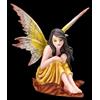 Figura Di Elfo - Dariel Seduto - Figura Di Fata Decorazione Magica Fantasy 13 Cm