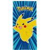 hermet, Telo Mare Pokémon, 70x140 cm, Asciugamano da Spiaggia o Piscina, 100% Morbido Cotone, Pratico e Leggero