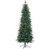 KONTE.DESIGN KONTE DESIGN| Albero di Natale SLIM LOGAN Albero artificale elegante Slim design Rami PE & PVC - Base metallica - Perfetto per spazi stretti - Facile montaggio (150 cm - 619 rami)