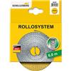 Schellenberg 46006 Cintino avvolgibili 14 mm x 6 m-Sistema Mini, Cinghia tapparella Giallo