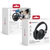 Forcell Cuffie over-ear senza fili ANC Pro Sound Craft in nero Cuffie Bluetooth da 500 mAh