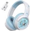 Onikuma GT802, con filo e wireless, 20 - 20000 Hz, gaming, cuffie con microfono, colore bianco