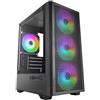 Mars Gaming MCVECTOR, Mini Tower, Nero, Micro ATX, Mini-ITX, 203 mm, 335 mm, 397 mm