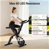 StarTech Cyclette da casa - Bicicletta fitness CBX10 - Sistema di resistenza magnetica silenzioso - 8 livelli - Sella e manubrio regolabili - Display LCD - Portata massima fino a 136 kg
