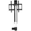 StarTech Supporto motorizzato per TV - Attacco TV elettrico - Con telecomando - Regolabile in altezza da 98 a 168 cm - Adatto per televisori da 66 a 145 cm - Portata massima: 50 kg