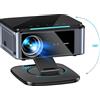 StarTech Proiettore laser - Proiettore LCD intelligente per home cinema - 45000 lumen, 3000 ANSI - Full HD 1080p con decodifica 4K/8K - Android 12, WiFi 6, Bluetooth 5.3 - 2GB di RAM, 128GB di memoria, autofocus