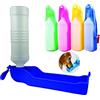 PARENCE.- Borraccia portatile per cani da 500 ml/Borraccia pieghevole per cani, gatti, animali domestici/attività all'aperto, all'aperto. - Mix di colori (verde, blu, rosso, rosa)